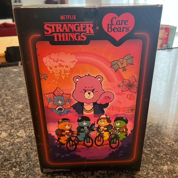 Stranger Things x Care Bears CHEER BEAR as ELEVEN plush new limited edition 12” - Picture 6 of 15